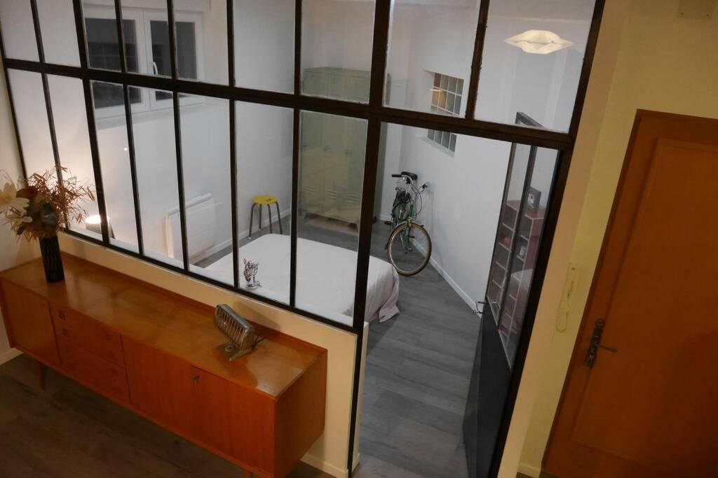 Superbe Loft 100M2 Proche Cathedrale Avec Parking Apartamento Reims Exterior foto