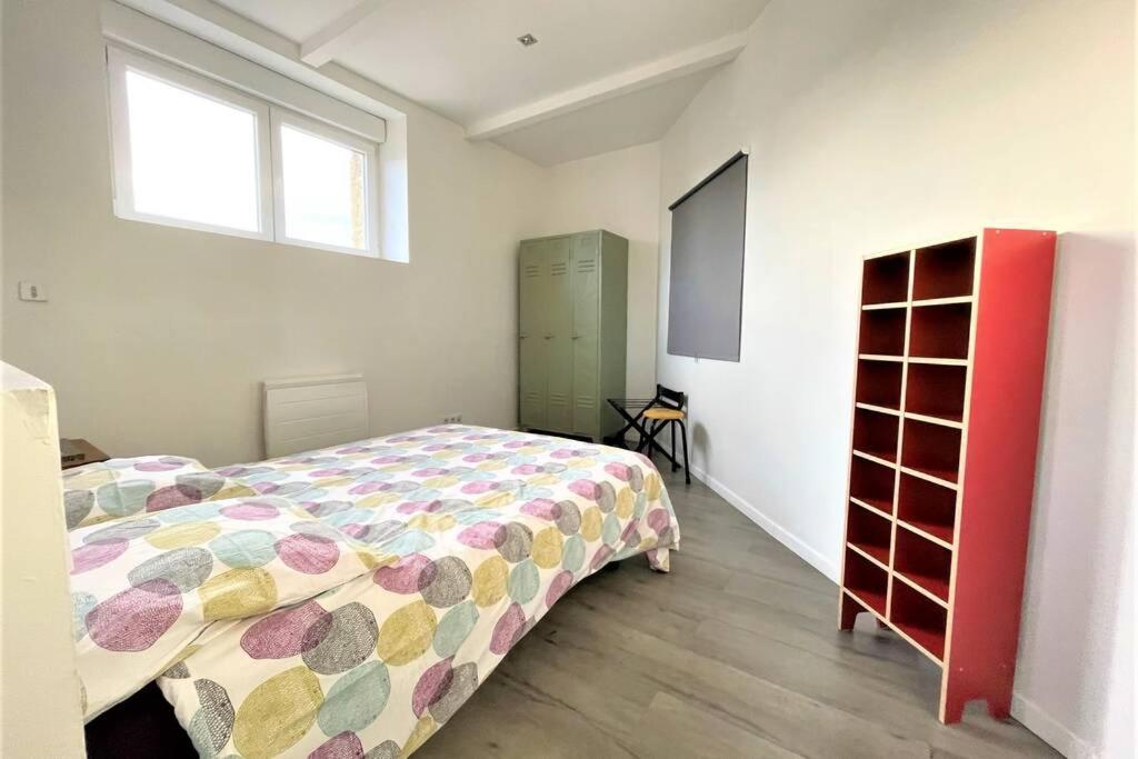 Superbe Loft 100M2 Proche Cathedrale Avec Parking Apartamento Reims Exterior foto