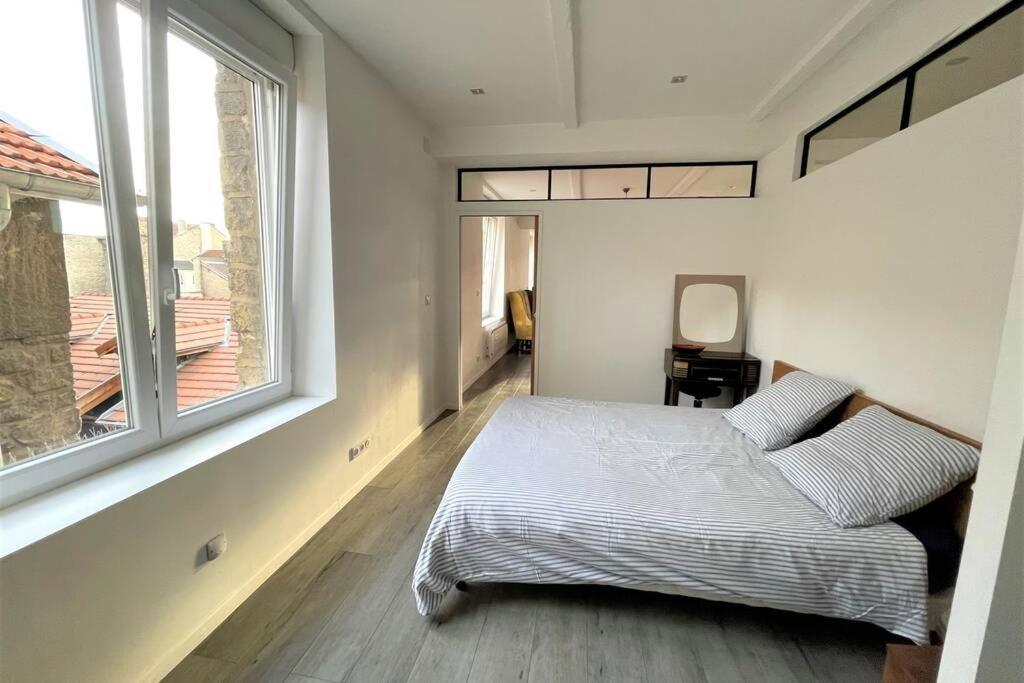 Superbe Loft 100M2 Proche Cathedrale Avec Parking Apartamento Reims Exterior foto
